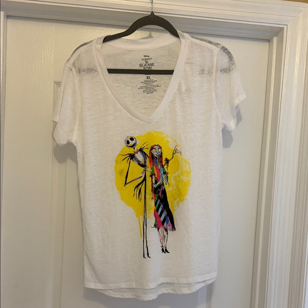 Disney Nightmare Before Christmas vneck